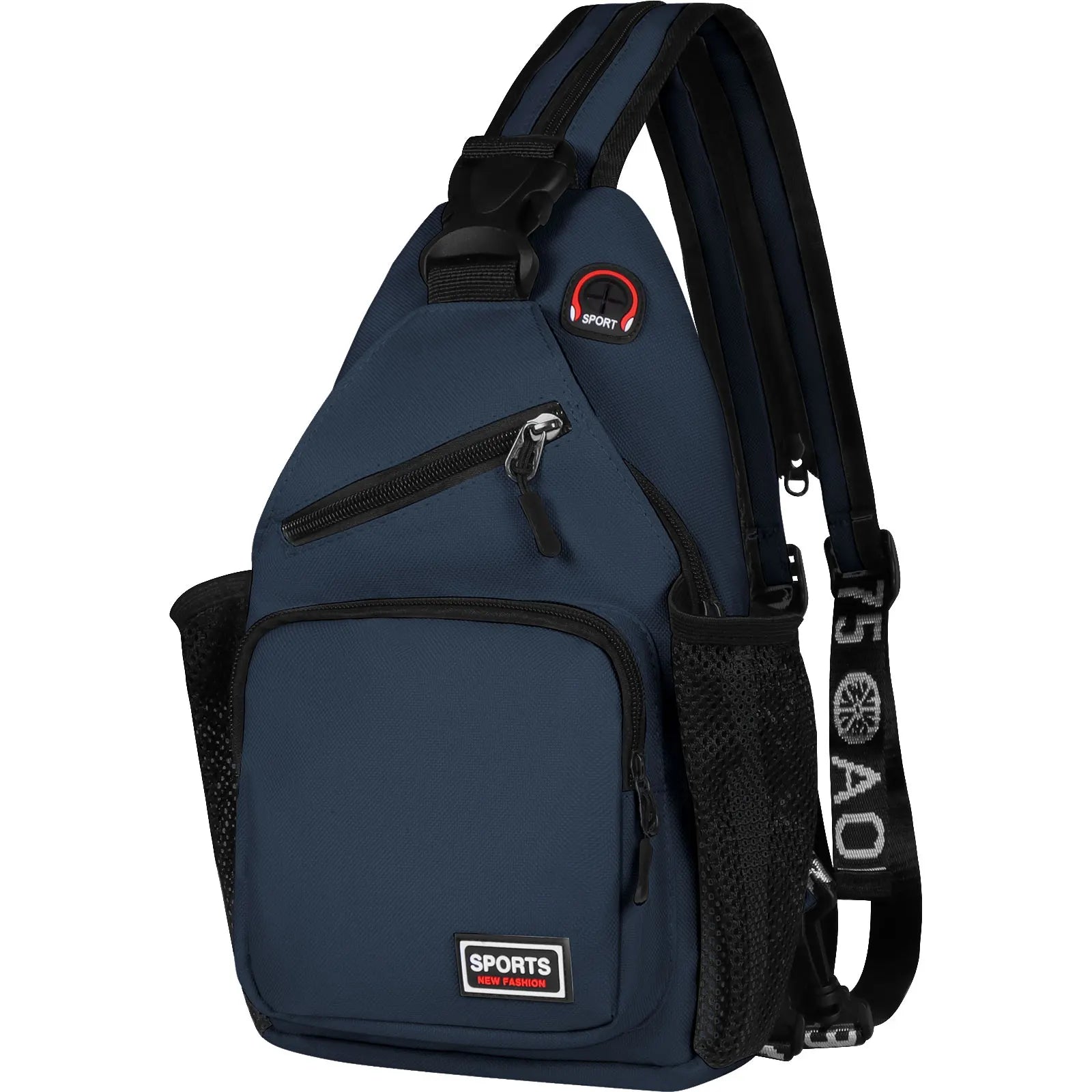 Large Capacity Chest Sloping Backpack Fashionable Sports Leisure Design Multifunctional mbzr