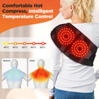 5-speed Heated Waist Belt Lower Back Lumbar Support Heating Pad 3 Vibration Massage Brace Abdomen Warm Menstrual Care Wrap mbzr