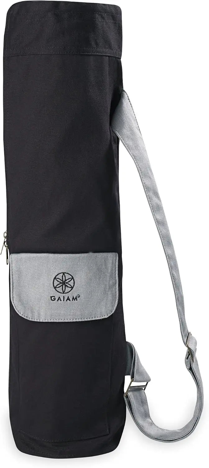 Yoga Mat Bag with Full-Zipper, Adjustable Strap & Phone Pocket, Stylish Carrier for Gym Travel mbzr