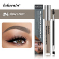 Lakerain Waterproof Eyebrow Gel Long Lasting Highly Pigmented Liquid Eyebrow Makeup Sweatproof Natural Black Brown mbzr