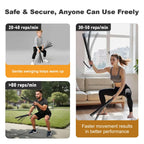 New Upgraded Spring Rubber Coated Ropeless Battle Rope Unisex Portable Detachable Fitness Elastic Stick Full Body Workout Fat Burning Core Training Home Gym Outdoor Sports Exercise Resistance Training Stick for Men Women Begi mbzr