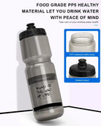 RIDERACE Bicycle Water Bottle 750ML PP5 Plastic For Outdoor Running Climbing Sports Squeeze Mug Cycling Kettle Portable Bike Cup mbzr