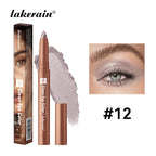 Lakerain Eyeshadow Pencil Long Lasting Smudge Resistant Liner Pen Highlighter Smooth Creamy Texture Eye Shadow Stick Makeup mbzr
