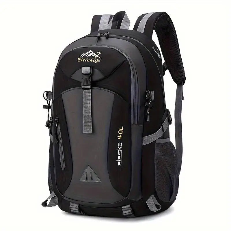 1pc 40L Hiking Daypack Backpack Lightweight Rucksack For Men And Women Camping Traveling Cycling Large Capacity
