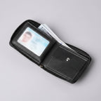 1pc faux Leather Wallet Premium Retro Letter Embossed Design Zipper Closure mbzr