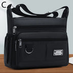 Mens Crossbody Bag Single Shoulder Bags Big Capacity Multi-Pockets Storage Bag Fashion Handbag Business Crossbody Bags mbzr