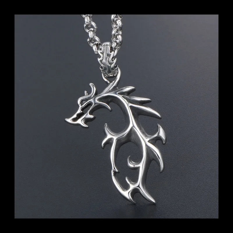 Titanium Steel Personalized Jewelry, China Longteng Titanium Steel Necklace Pendant, Korean Version of Fashion Accessories SP171 mbzr