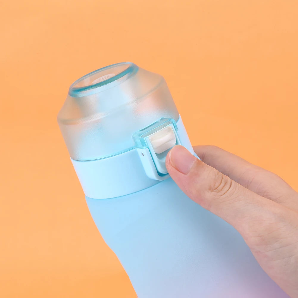 new collection Hot selling 650lml fragrance cup, sugar card  fruit flavor Tritan heat-resistant sports water bottle odor kettle mbzr