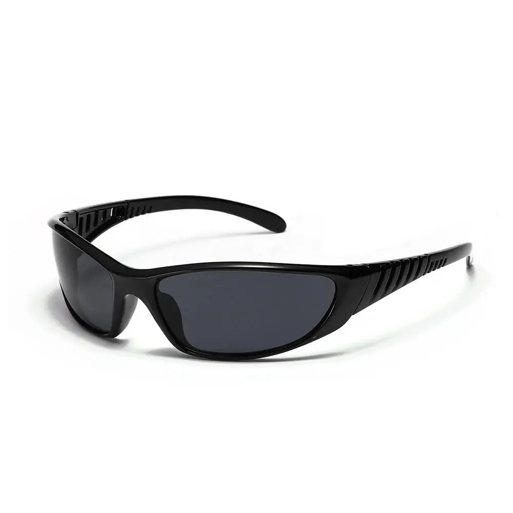 Y2K Punk Sports Sunglasses For Men Women Future Sense Integrated Sun Glasses Brand Designer Vintage Shades UV400 Fashion Goggle