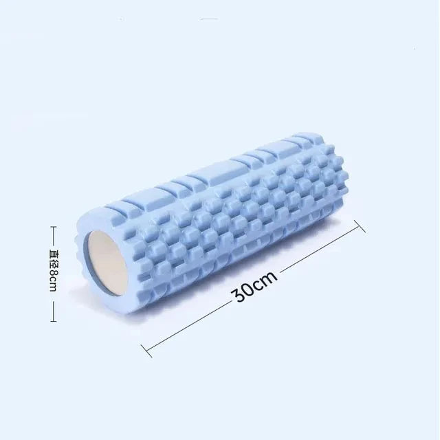 Yoga Column Foam Roller Grid Fitness Muscle Training Pilates Massage Roller Trigger Point Therapy Exercise mbzr