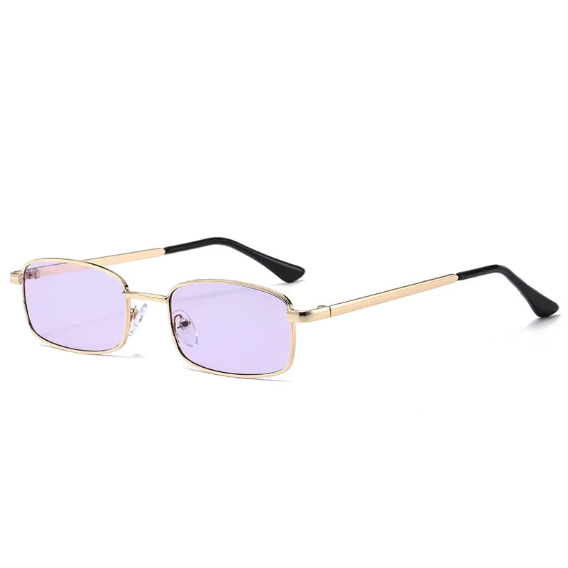 New Small Square Sunglasses - Stylish Metal-framed Sunglasses - Uv Protection1008