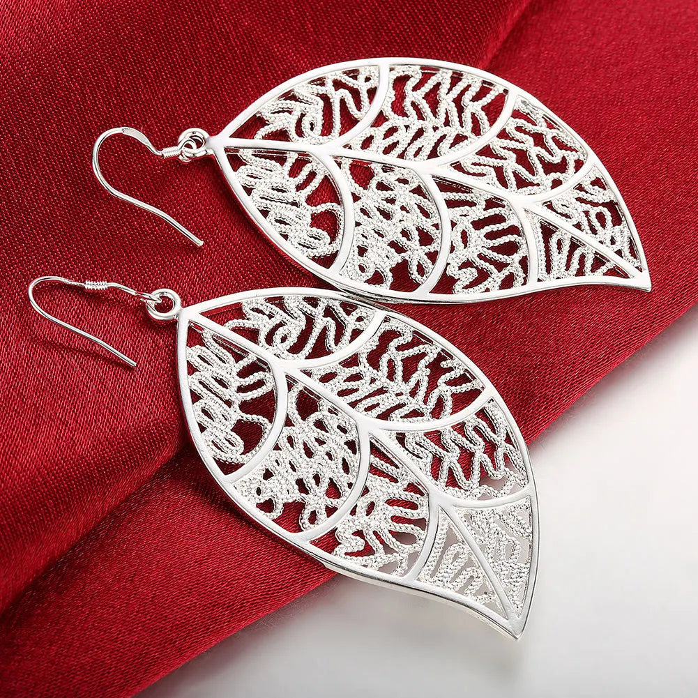 Top Quality 925 Sterling Silver Earrings Simple Round Circle Hoop Earrings For Woman Fashion Wedding Engagement Charm Jewelry mbzr
