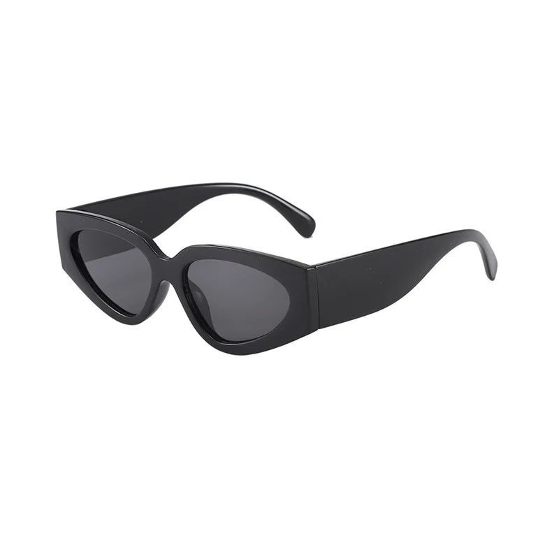 Cat Eye Sunglasses for Women and Men with Contrasting Color Accents Advanced Styling UV Protection Lightweight Frame Trendy