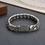 Timeless Vine Garland Buckle Retro Punk Tank Bracelet Jewelry Creativity Gift