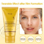 75g Kojic Acid Turmeric Overnight Wrapping Peel Off Mask Nourishes Hydrolyzed Collagen Glowing Skin Firmnes Skin Care mbzr