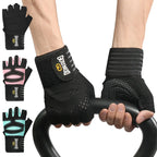 GOUNOD Weightlifting Gloves Wristband Support Breathable Anti-Slip Sports Gym Gloves Bodybuilding Powerlifting Fitness Training mbzr