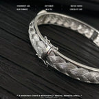 925 sterling silver tassels bracelet woven lace bracelet women's fashion light luxury niche high-end touch bracelet jewelry
