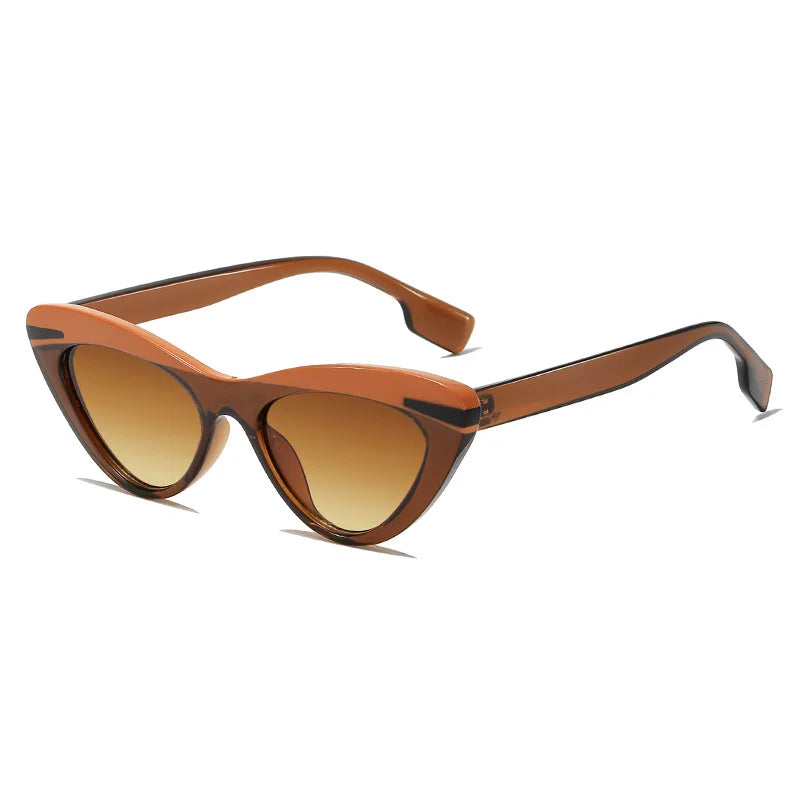 New Fashion Cat Eye Sunglasses Women Vintage Shades Brand Designer Gafas Luxury Sun Glasses UV400 Eyewear Oculos mbzr