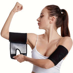 1 pair Arm Bands Sports Protectors Fitness & Body Building Arm Shaping Bands Arm Sauna Suffocating Sweat Sports Fitness Trainers mbzr