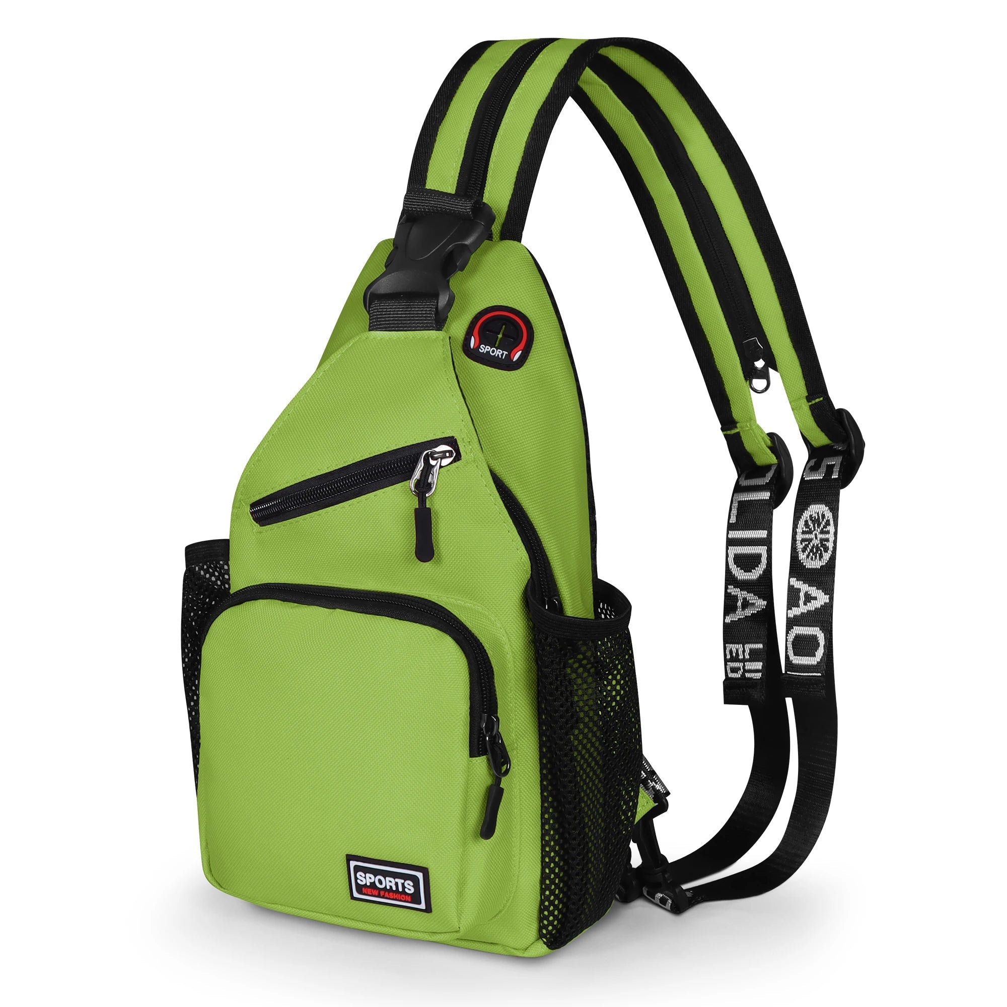Large Capacity Chest Sloping Backpack Fashionable Sports Leisure Design Multifunctional mbzr