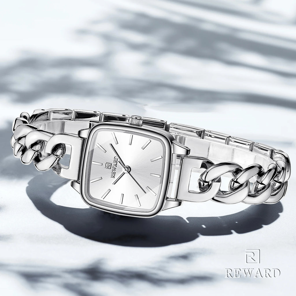 REWARD Women Quartz Watches Luxury Ladies Watch Waterproof Luminous Watches Elegant Female Clock