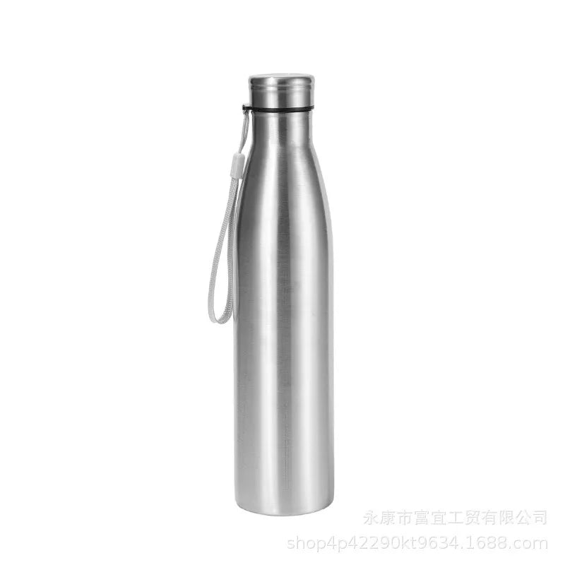Stainless Steel Metal Water Bottle 33ozSports Water Bottle Single Wall Cold Water Bottle Reusable Leakproof Stainless Steel mbzr