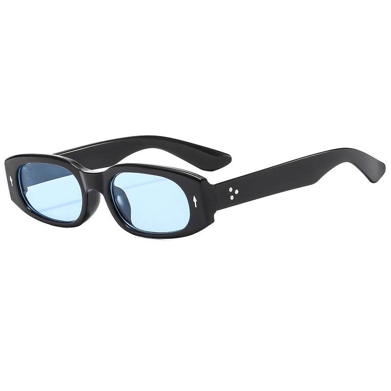 Small Frame Rivet UV Protection Sunglasses for Women