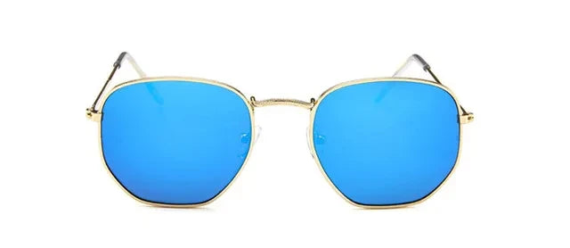 New Metal Men Sunglasses Brand Designer Sun Glasses Vintage Women Female Classic Driving Eyewear Uv400 2023