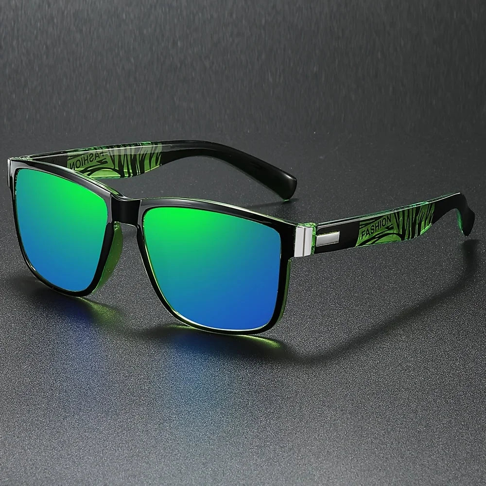 Fashion Vintage Square Polarized Sunglasses Luxury Brand Designer Driver's Eyewear UV400