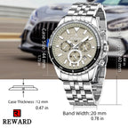 REWARD Watch For Men Fashion Military Sport Chronograph Clock Male Top Brand Luxury Waterproof Watches Montre Homme
