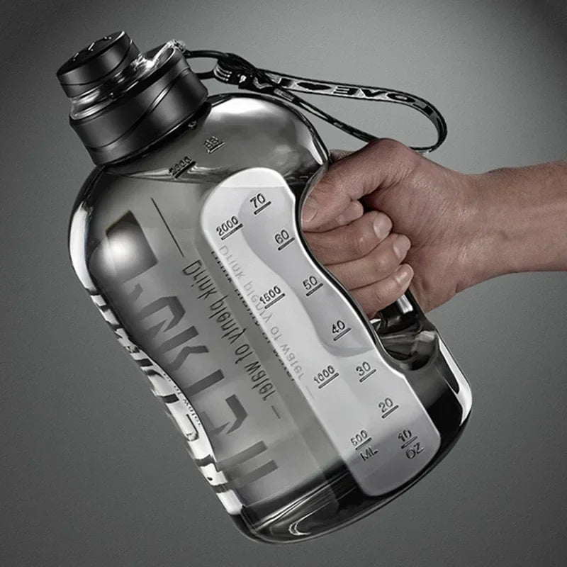 1.7L/2.7L Portable Large Capacity Water Bottle Sports Water Bottle Gym Cycling Cup For Fitness Camping Men Water Kettle mbzr