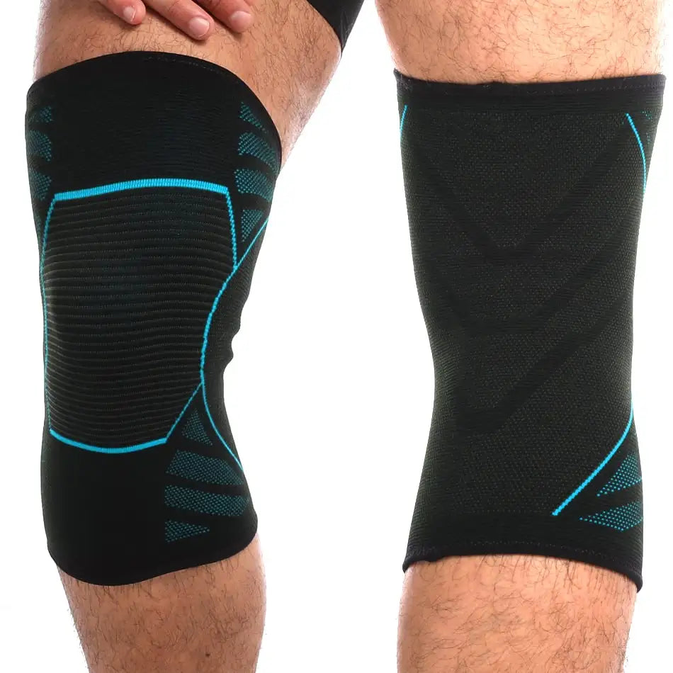 2pcs Black Thin Knee Compression Sleeves For Sports, Running, Basketball, Dancing, Fitness, Unisex, Summer Gym Accessories Knee Support mbzr