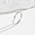 Vnox Stainless Steel Mobius Ring for Men Women, Gold Silver Color Infinite Love Eternal Knot Band, Couple Ring Wedding Gifts New