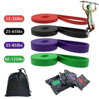 4pcs Pull Up Assistance Bands 4-Level Resistance Bands for Working Out Gym Exercise Bands for Full-Body Training Fitness mbzr
