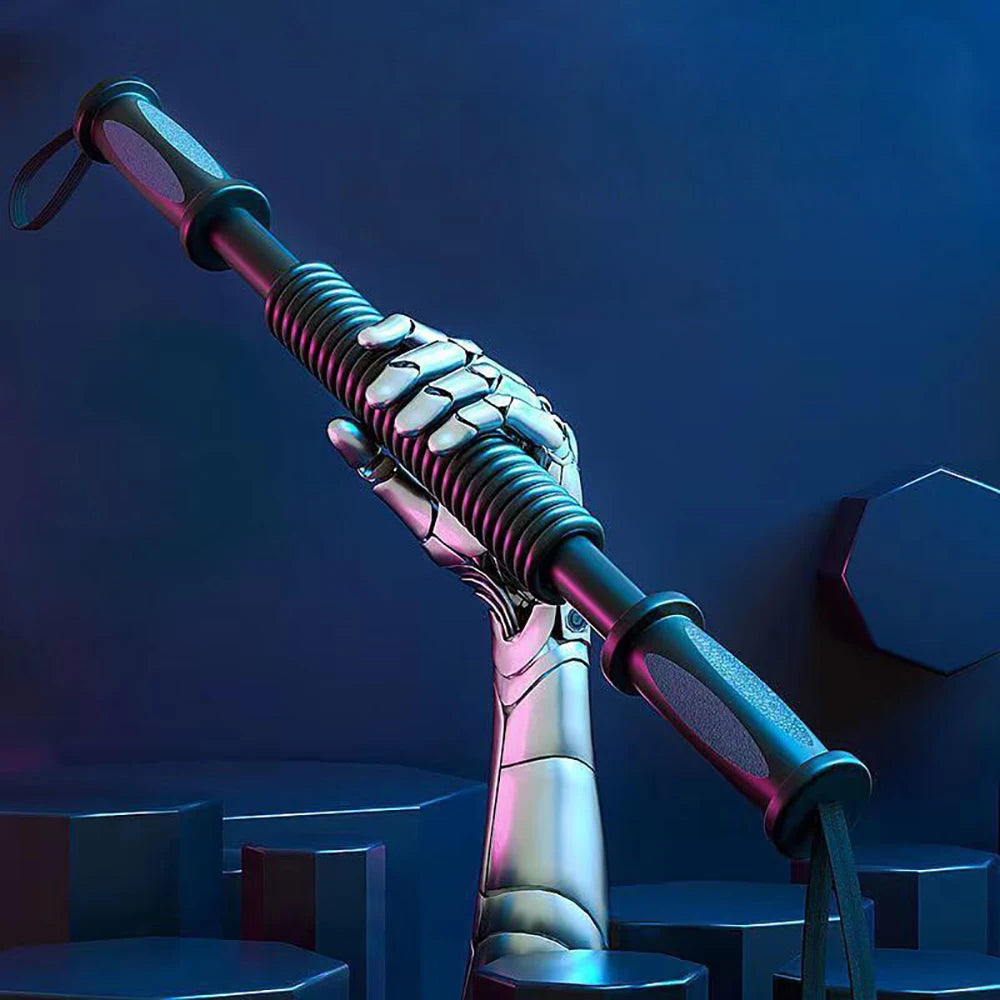 Spring Arm Strength Bar, Arm Strength Trainer, Chest Muscle Biceps Training Arm Strength Bar, Home Muscle Strength Training Tool mbzr