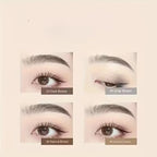 4 Pack Waterproof Eyebrow Pencils - Dual-Ended with Spoolie Brush | Smudge Proof Long Lasting Microblading for Tattooed Brows, S mbzr