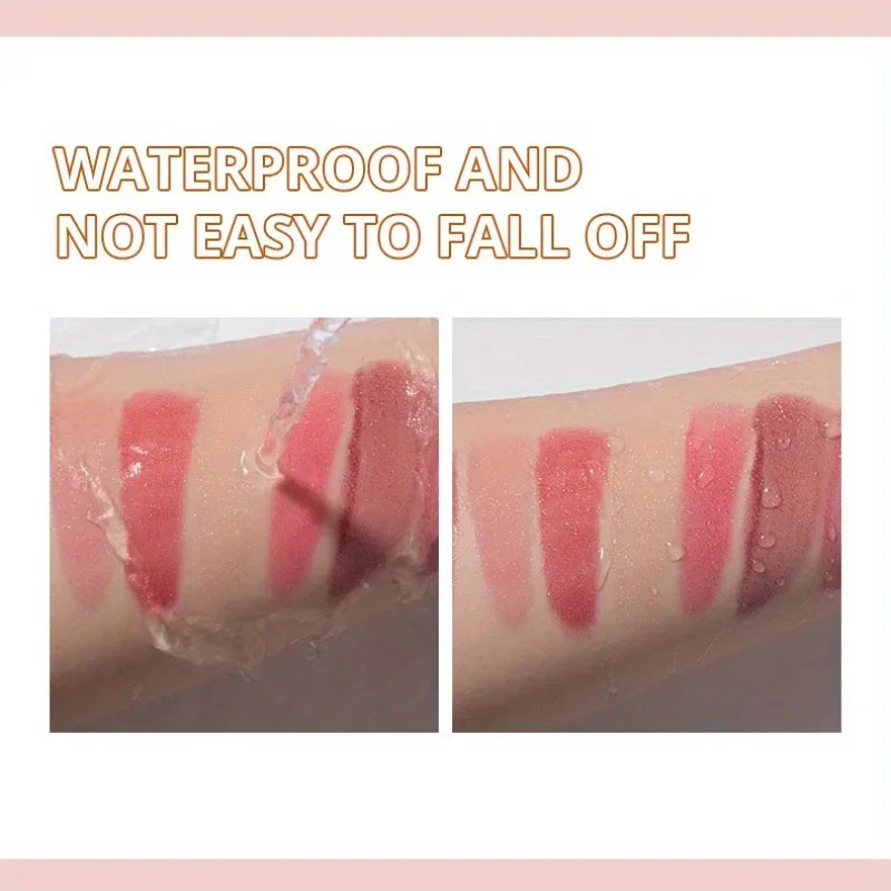 2024 Liquid Lipstick Chewy Golden Metallic Lip Gloss Shimmer Texture Golden Bling Glitter Lipstick Suitable Makeup Face Paint mbzr