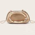Fashion Handbag Gold Color Luxury Evening Banquet Clutch Purse mbzr