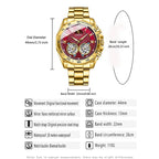 BINBOND Luxury Men Quartz Watches Fashion Concept Decorative Dial Casual Military Sports Wristwatch Waterproof Men's Clock mbzr