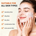 150ml Turmeric Vitamin C Cleanser Foam Gentle Face Wash Brightening Moisturizing Cleanser for Deep Pore Cleansing Skin Care mbzr