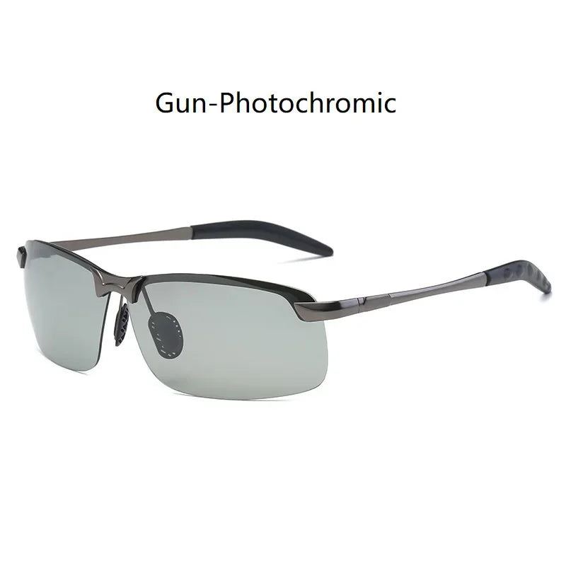 Chameleon Photochromic Polarized Sunglasses UV400 Day Night Vision for Driving And Fishing