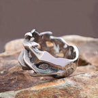 Fashion Vintage Hollow Out Design Crown of Thorns Rings for Men Women Stainless Steel Punk Biker Wedding Party Gifts Wholesale