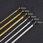 Vnox Geometric Square Natural Stone Pendant Necklace for Men, Gold Silver Color Stainless Steel Blade Chain, Trendy Jewelry Gift