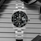 ADDIESDIVE 2026 New Men Quartz Watches BGW9 Super Blue Luminous 200M Waterproof Stainless Steel Fashion Sports Diving Wristwatch