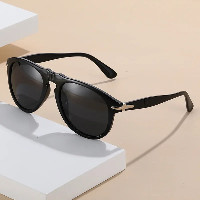 New Polarized Sunglasses Men Fashion Outdoor Camping Sports Driving Uv Resistant Glasses Women Retro Decorative Glasses Uv400 mbzr