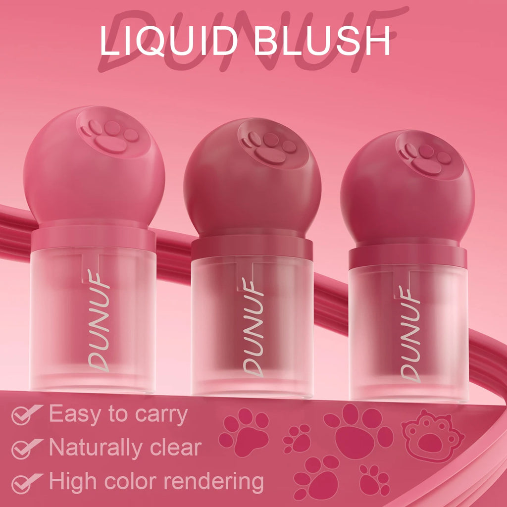Liquid Blush Cheek Tint Cheek Matte High Pigmented Long Lasting Transfer-proof Multi-use Natural Flush No Cakey US Stock Y2K mbzr