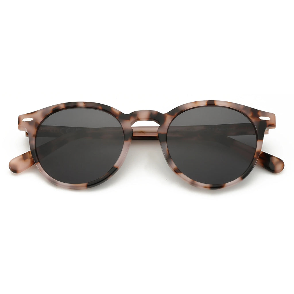 ZENOTTIC Mens Womens Round Polarized Sunglasses : Retro Small Sunglasses - Unisex Trendy Shades UV400 Protection