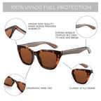 ZENOTTIC Polarized Women Sunglasses Cateye: Sun Glasses for Ladies - Retro Classic Shades UV400 Protection