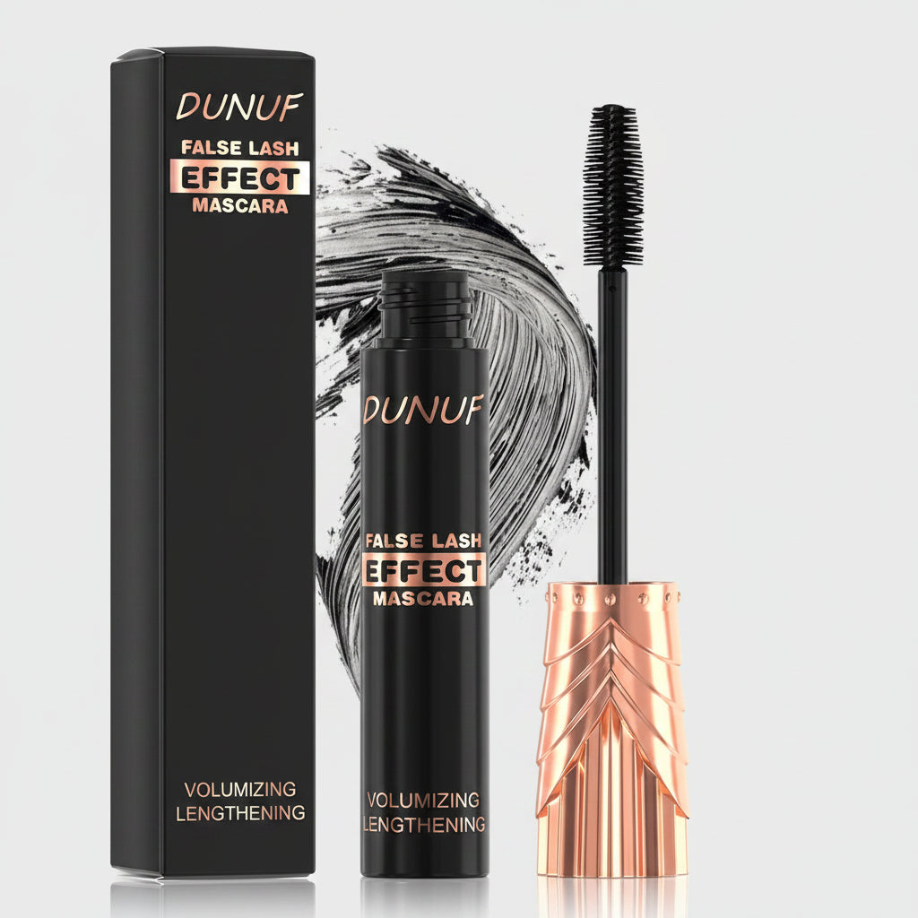 DUNUF 1pcs & 2pcs & 3pcs Black Waterproof Mascara Long-lasting No Smudging Elongate Shape Curling No Fading Transfer-proof mbzr