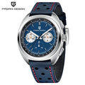 PAGANI DESIGN 2026 Retro Luxury Men's Quartz Watches Sports Chronograph VK63 Watch For Men AR Sapphire Waterproof Leather Clock